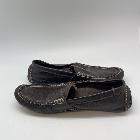Polo Ralph Lauren Telly Leather Shoes Mens‎ 9.5 D Black Loafers Penny Driving - Picture 7 of 12